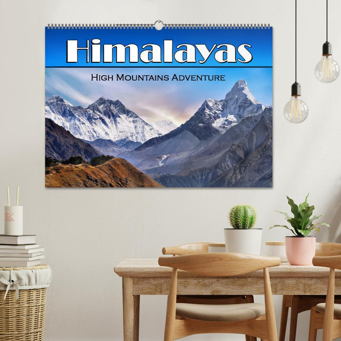 Himalayas high mountains adventure (CALVENDO Monthly Calendar 2026)