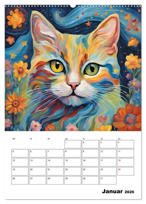 Katzenmagie (CALVENDO Wandkalender 2026)