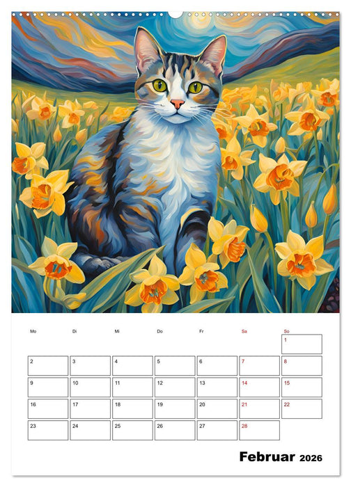 Katzenmagie (CALVENDO Wandkalender 2026)