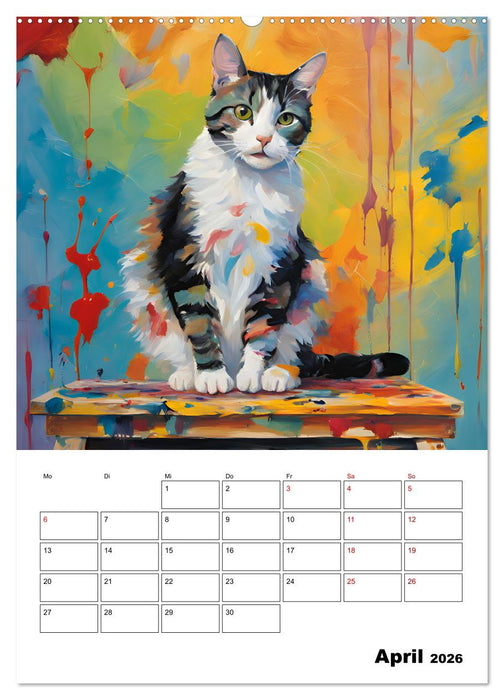 Katzenmagie (CALVENDO Wandkalender 2026)