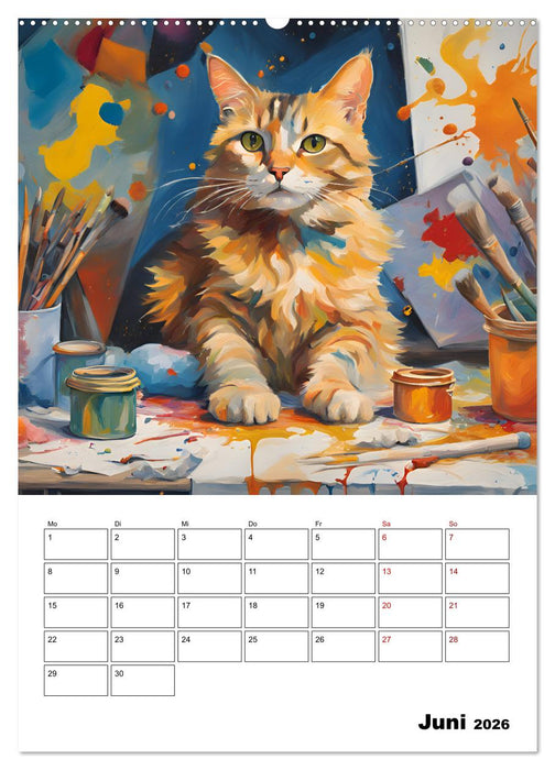 Katzenmagie (CALVENDO Wandkalender 2026)