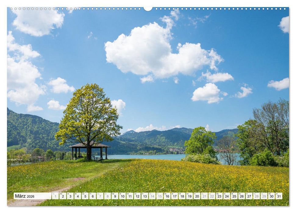 Es is so schee am Tegernsee (CALVENDO Premium Wandkalender 2026)