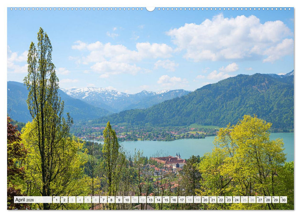 Es is so schee am Tegernsee (CALVENDO Premium Wandkalender 2026)