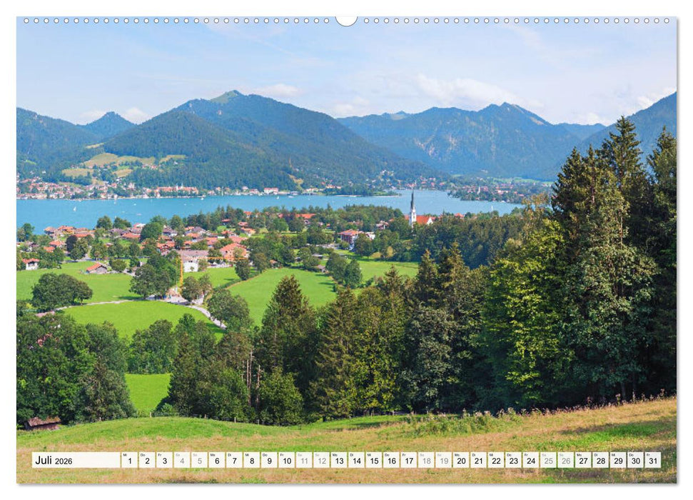 Es is so schee am Tegernsee (CALVENDO Premium Wandkalender 2026)