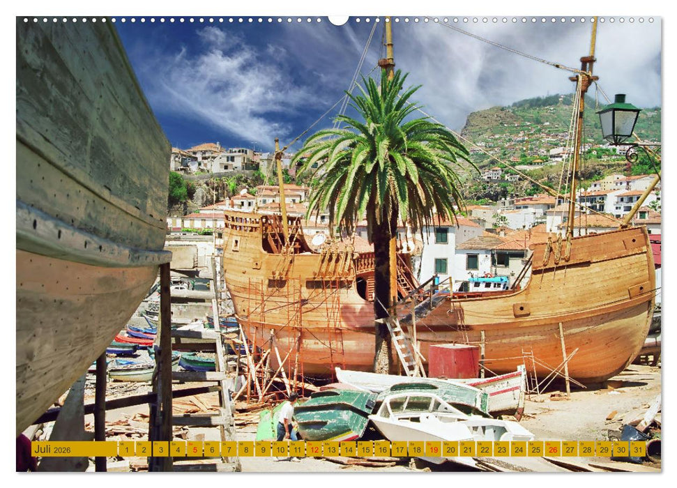 Madeira, Insel im ewigen Frühling (CALVENDO Premium Wandkalender 2026)