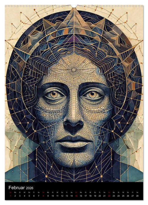 Gesichter mit Ausdruck (CALVENDO Premium Wandkalender 2026)