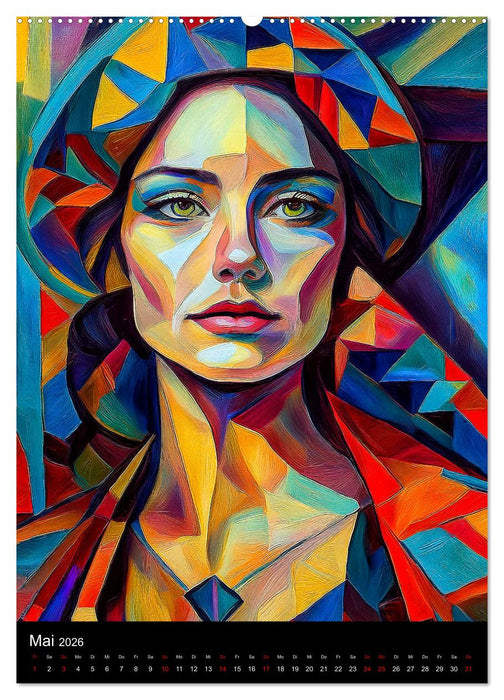 Gesichter mit Ausdruck (CALVENDO Premium Wandkalender 2026)