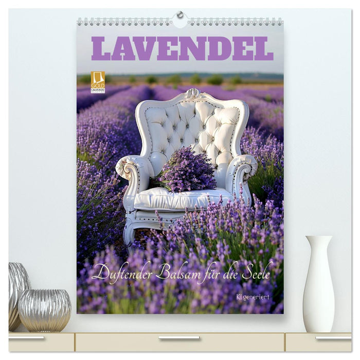 Lavendel (CALVENDO Premium Wandkalender 2026)