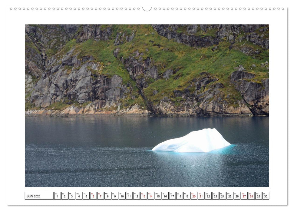 Grönland - eisige Landschaften im Prins Christian Sund (CALVENDO Wandkalender 2026)