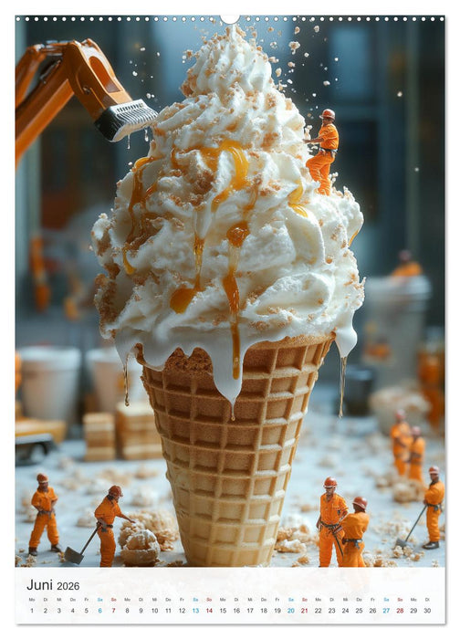 Die kleinen Helfer (CALVENDO Wandkalender 2026)