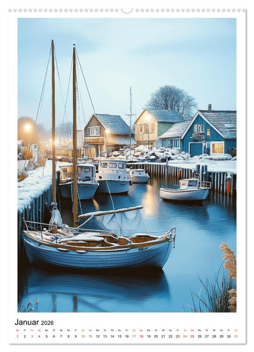 Dänemark - Wellen, Wind, Lebensgefühl (CALVENDO Wandkalender 2026)