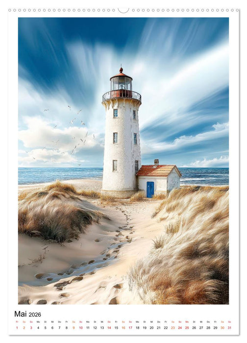 Dänemark - Wellen, Wind, Lebensgefühl (CALVENDO Wandkalender 2026)