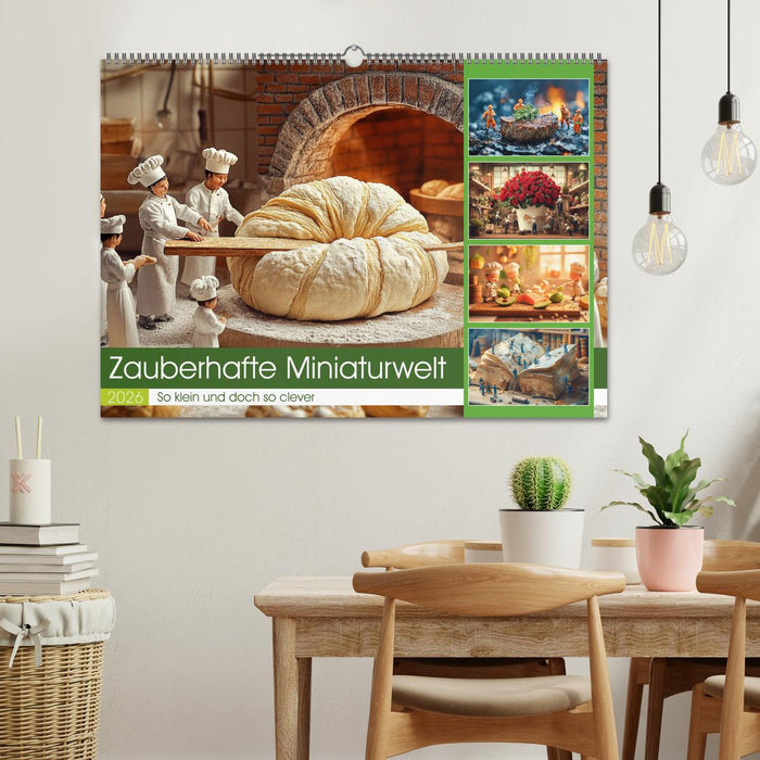 Zauberhafte Miniaturwelt (CALVENDO Wandkalender 2026)