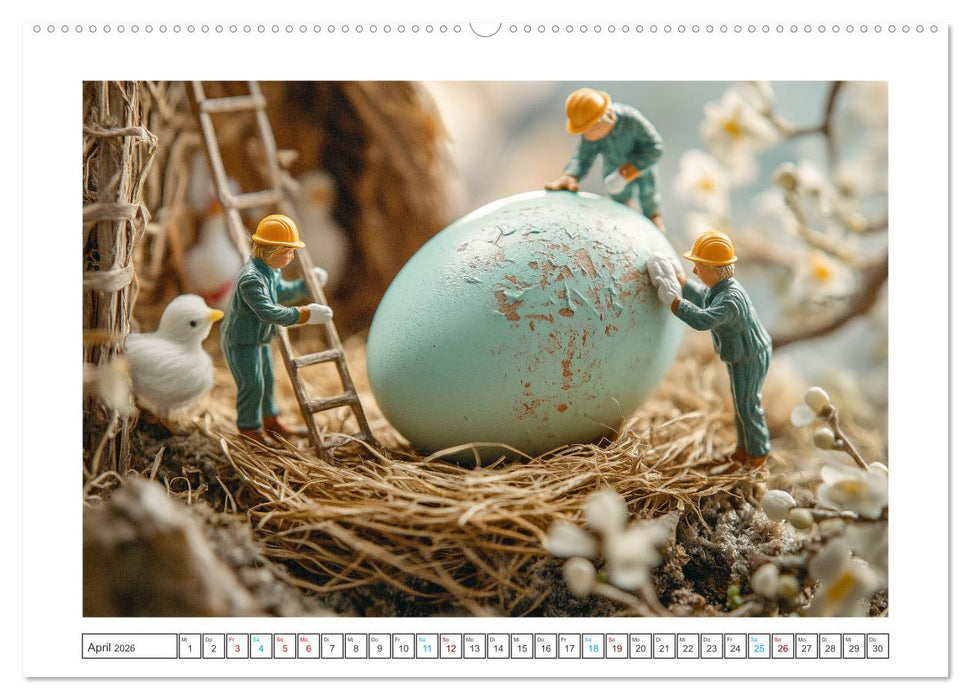 Zauberhafte Miniaturwelt (CALVENDO Wandkalender 2026)