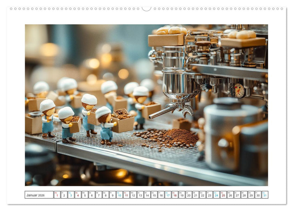 Zauberhafte Miniaturwelt (CALVENDO Wandkalender 2026)