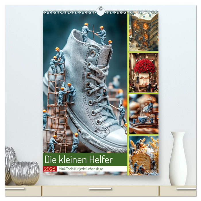 Die kleinen Helfer (CALVENDO Premium Wandkalender 2026)