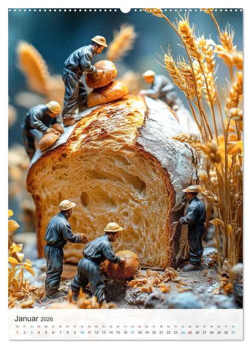 Die kleinen Helfer (CALVENDO Premium Wandkalender 2026)