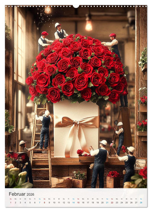 Die kleinen Helfer (CALVENDO Premium Wandkalender 2026)