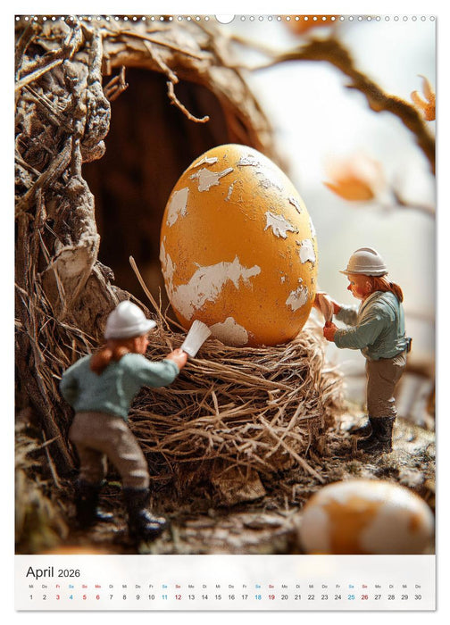 Die kleinen Helfer (CALVENDO Premium Wandkalender 2026)