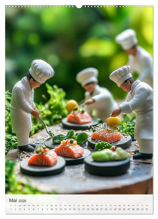 Die kleinen Helfer (CALVENDO Premium Wandkalender 2026)