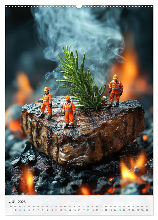 Die kleinen Helfer (CALVENDO Premium Wandkalender 2026)