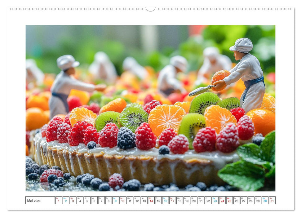 Zauberhafte Miniaturwelt (CALVENDO Premium Wandkalender 2026)