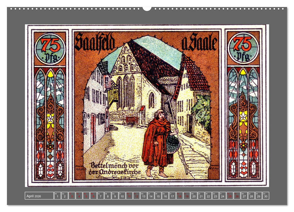Gruß aus Saalfeld an der Saale (CALVENDO Premium Wandkalender 2026)