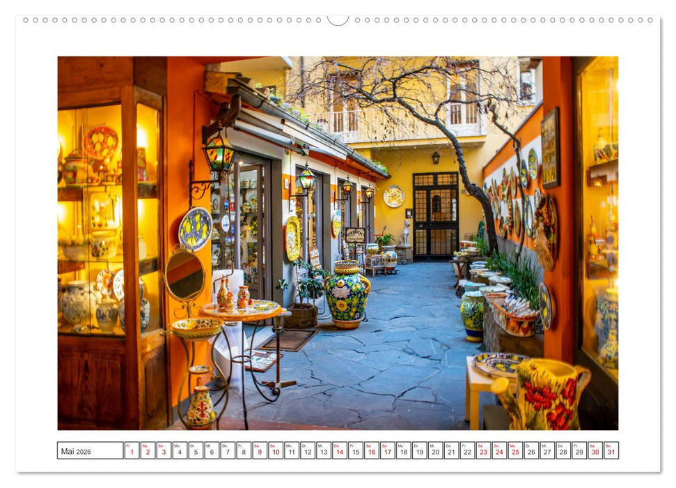 Florenz - Reiseziel in der Toskana (CALVENDO Wandkalender 2026)