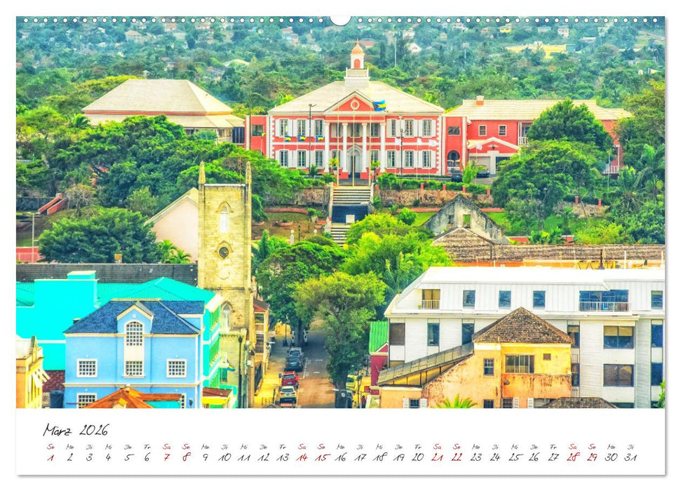Nassau - Stadt mit karibischem Flair (CALVENDO Premium Wandkalender 2026)