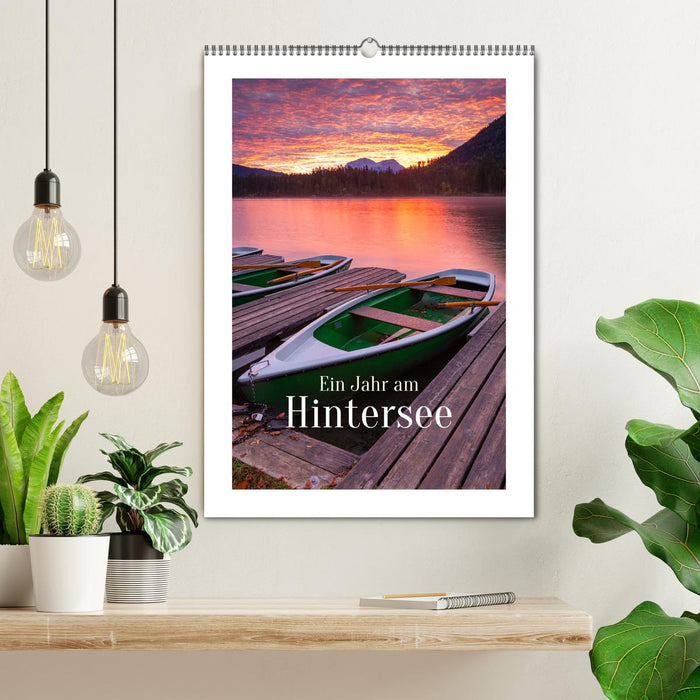 Ein Jahr am Hintersee (CALVENDO Wandkalender 2026)