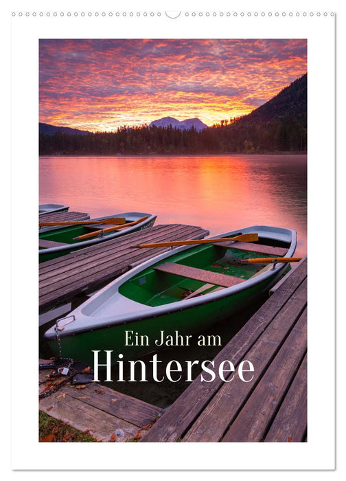 Ein Jahr am Hintersee (CALVENDO Wandkalender 2026)