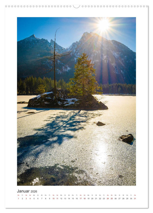 Ein Jahr am Hintersee (CALVENDO Premium Wandkalender 2026)