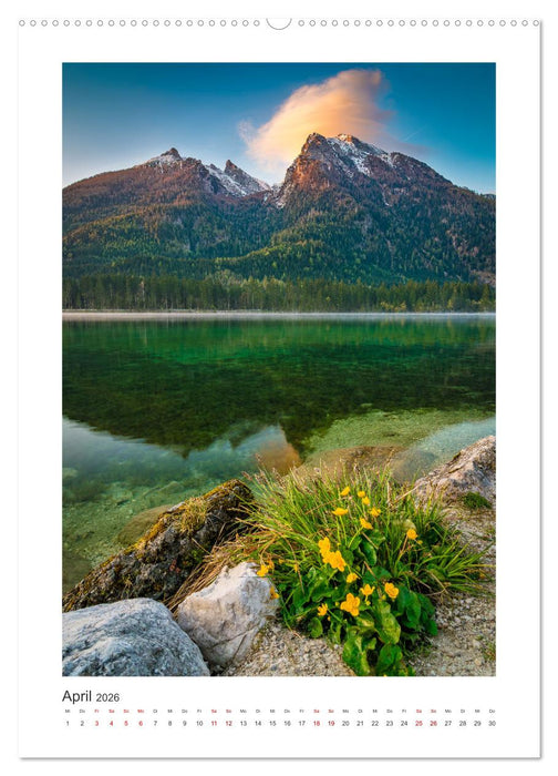 Ein Jahr am Hintersee (CALVENDO Premium Wandkalender 2026)