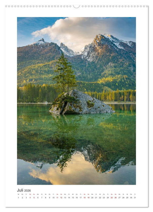 Ein Jahr am Hintersee (CALVENDO Premium Wandkalender 2026)