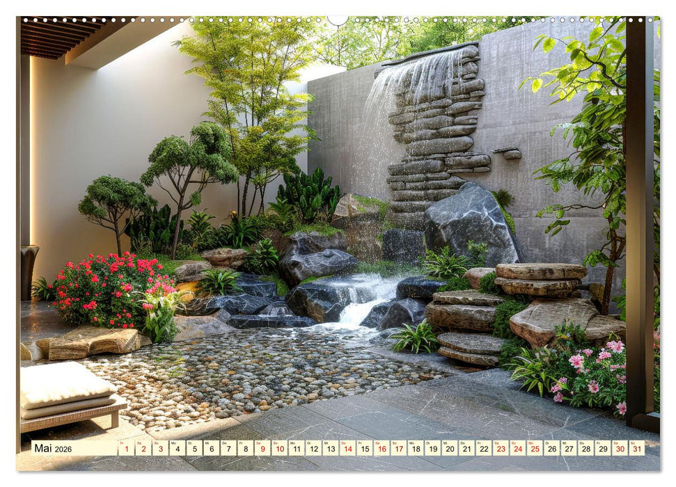 Biophilic Design - Verbundenheit mit der Natur (CALVENDO Wandkalender 2026)