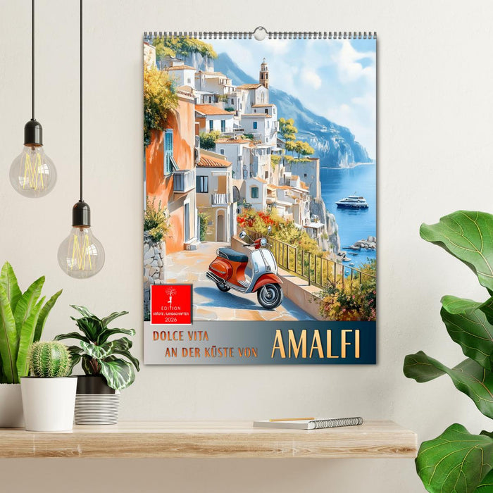 Dolce Vita an der Küste von Amalfi (CALVENDO Wandkalender 2026)