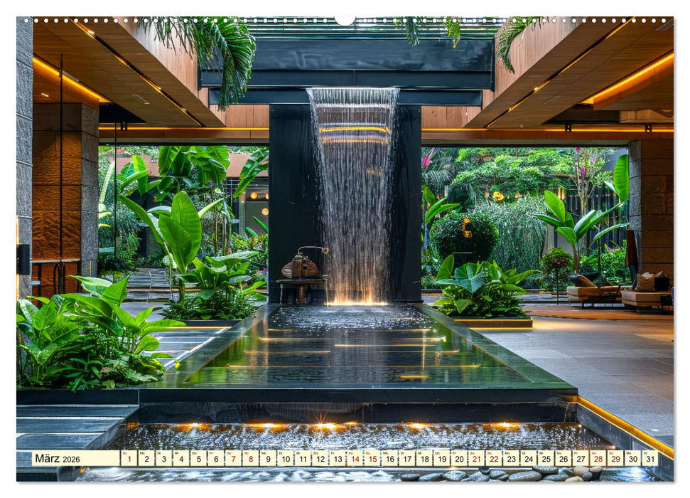 Biophilic Design - Verbundenheit mit der Natur (CALVENDO Premium Wandkalender 2026)