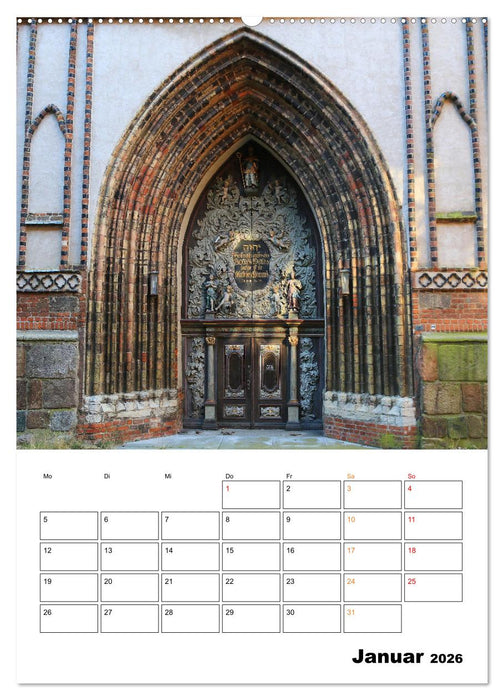 Bezauberndes Stralsund (CALVENDO Wandkalender 2026)