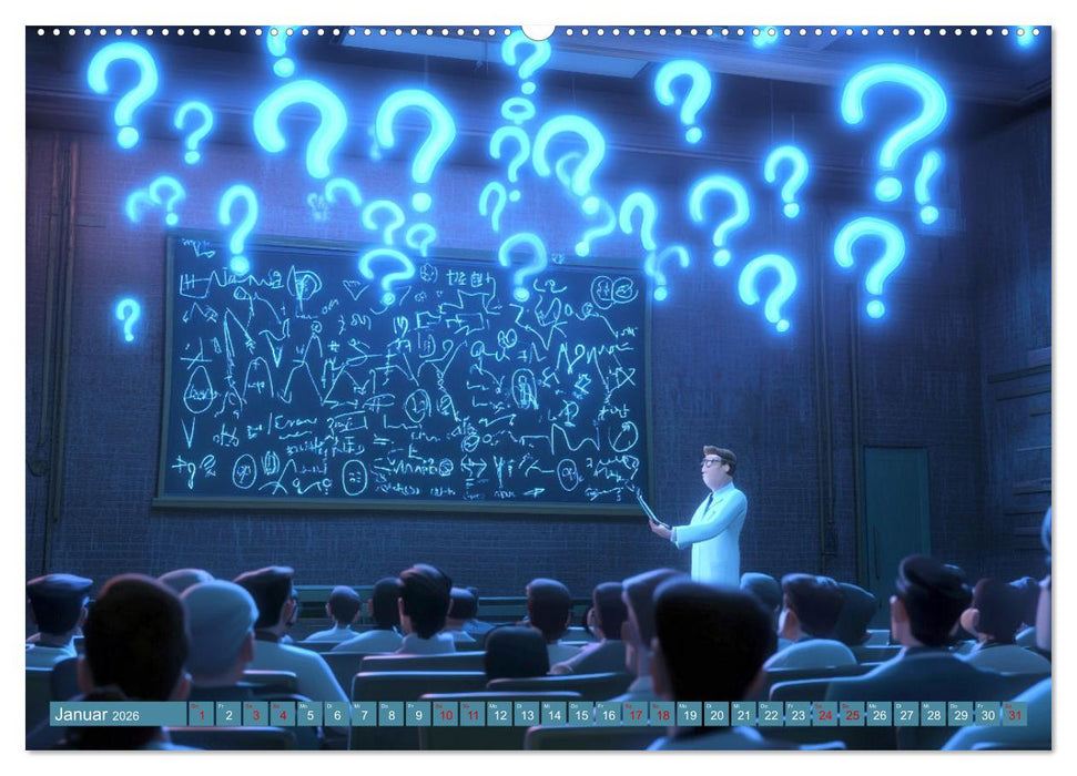 Medizin studieren ist ganz einfach (CALVENDO Wandkalender 2026)