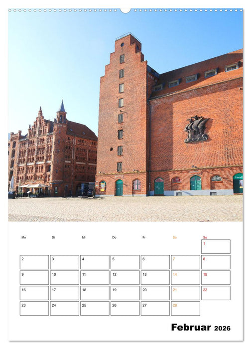 Bezauberndes Stralsund (CALVENDO Premium Wandkalender 2026)