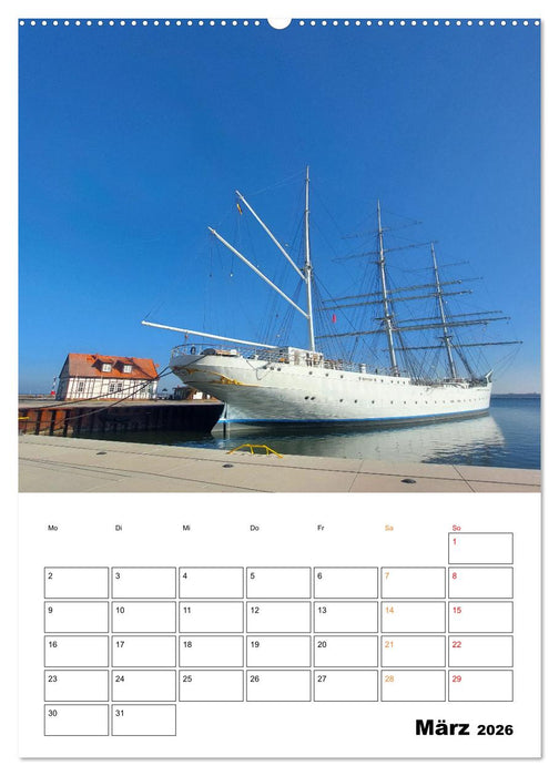Bezauberndes Stralsund (CALVENDO Premium Wandkalender 2026)