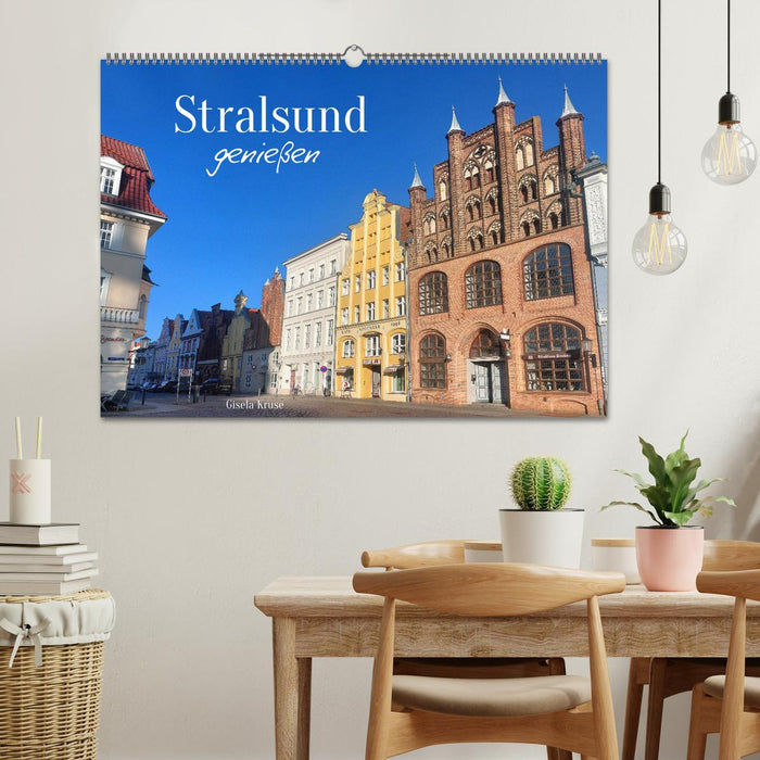 Stralsund genießen (CALVENDO Wandkalender 2026)