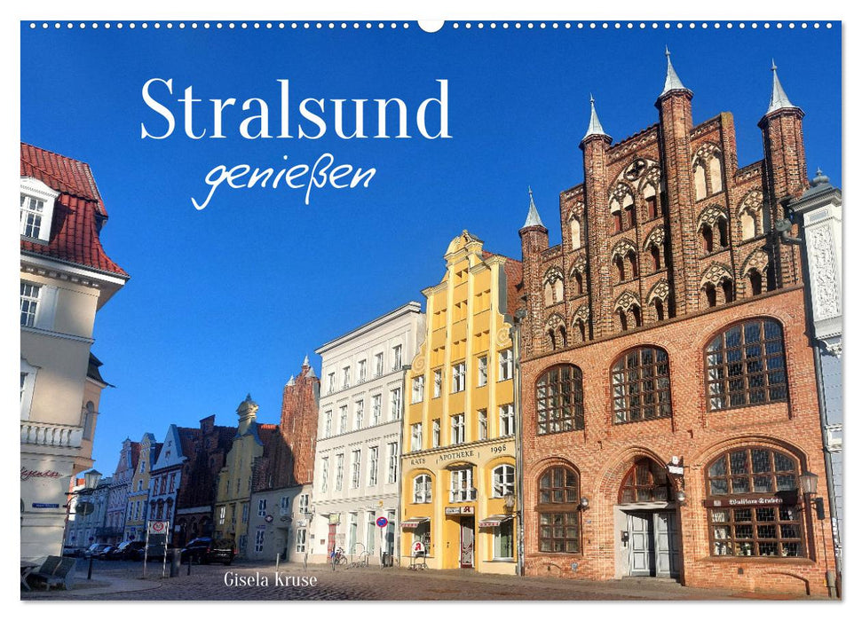 Stralsund genießen (CALVENDO Wandkalender 2026)