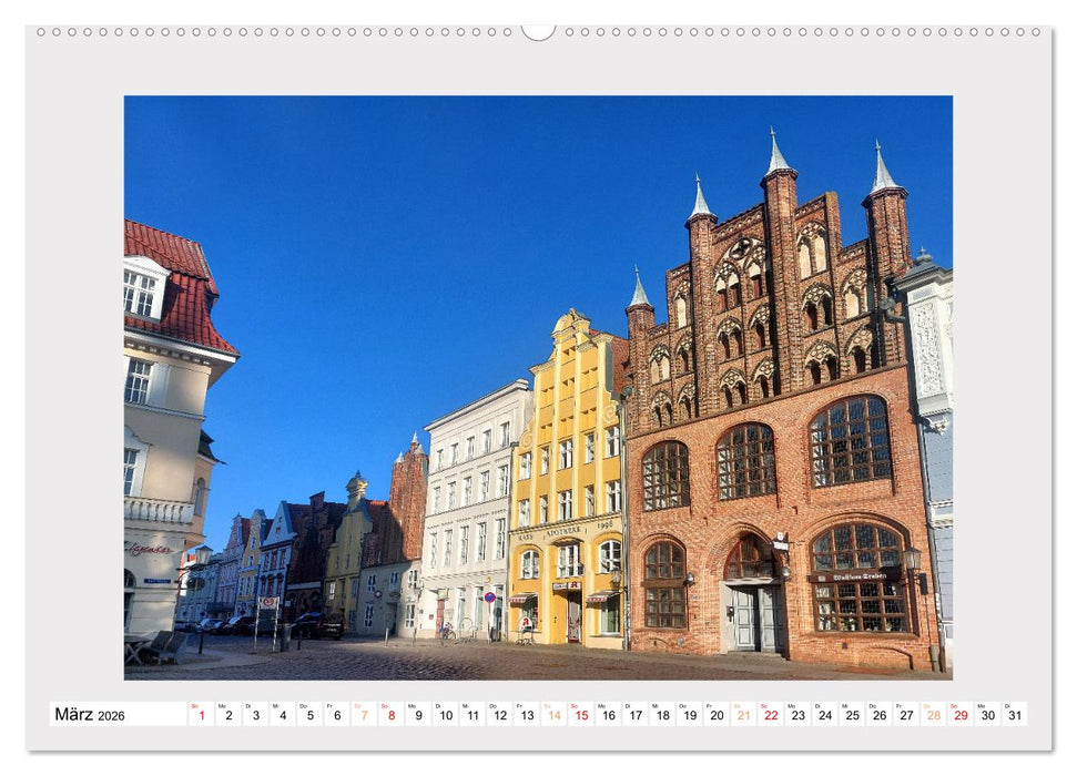 Stralsund genießen (CALVENDO Premium Wandkalender 2026)
