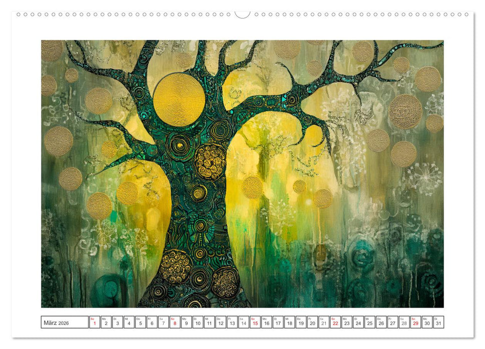 Waldsicht - Ein Lichterspiel (CALVENDO Premium Wandkalender 2026)