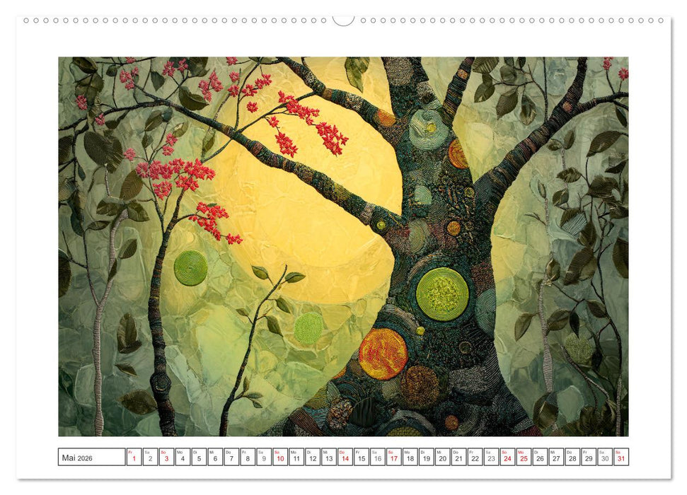 Waldsicht - Ein Lichterspiel (CALVENDO Premium Wandkalender 2026)