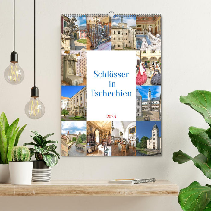 Schösser in Tschechien (CALVENDO Wandkalender 2026)