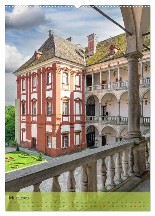 Schösser in Tschechien (CALVENDO Wandkalender 2026)
