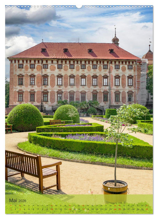 Schösser in Tschechien (CALVENDO Wandkalender 2026)