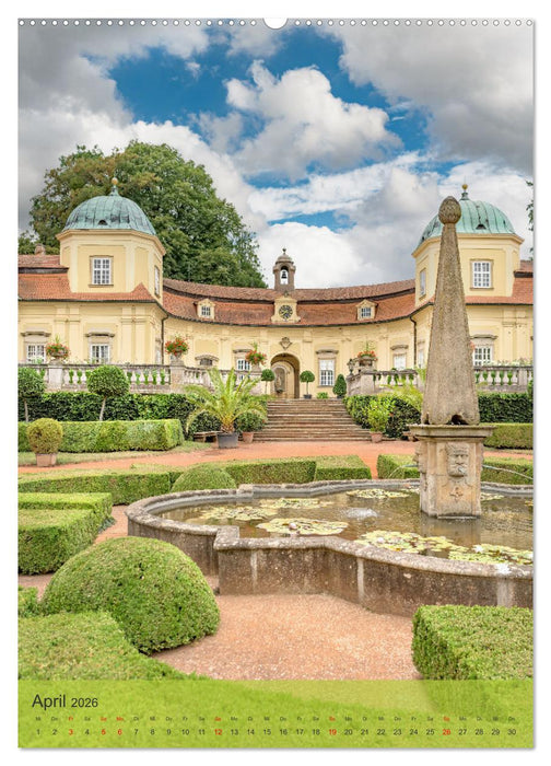 Schösser in Tschechien (CALVENDO Premium Wandkalender 2026)